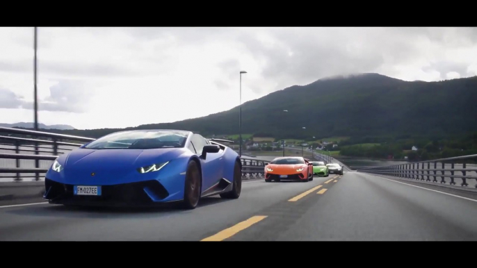 2018 Lamborghini Avventura - an expedition across the Norwegian fjords