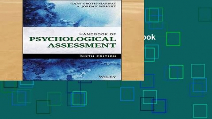 viewEbooks & AudioEbooks Handbook of Psychological Assessment For Any device