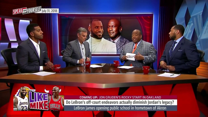 Jason Whitlock on LeBron opening the 'I PROMISE School' in Akron, Ohio | NBA | SPEAK FOR YOURSELF