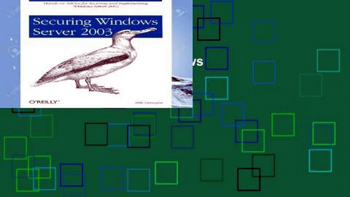 [book] New Securing Windows Server 2003