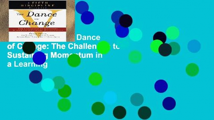 Digital book  The Dance of Change: The Challenges to Sustaining Momentum in a Learning