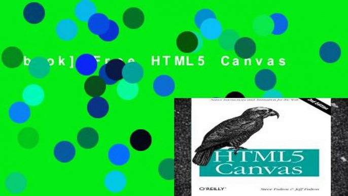 [book] Free HTML5 Canvas