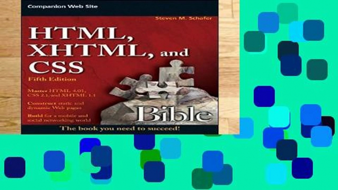 Ebook HTML, XHTML, and CSS Bible Full