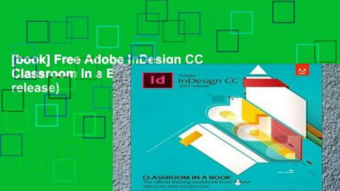 [book] Free Adobe InDesign CC Classroom in a Book (2015 release)