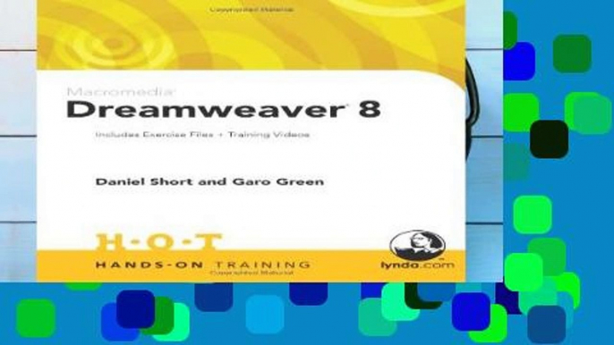 Get Trial Macromedia Dreamweaver 8 Hands-On Training Full access