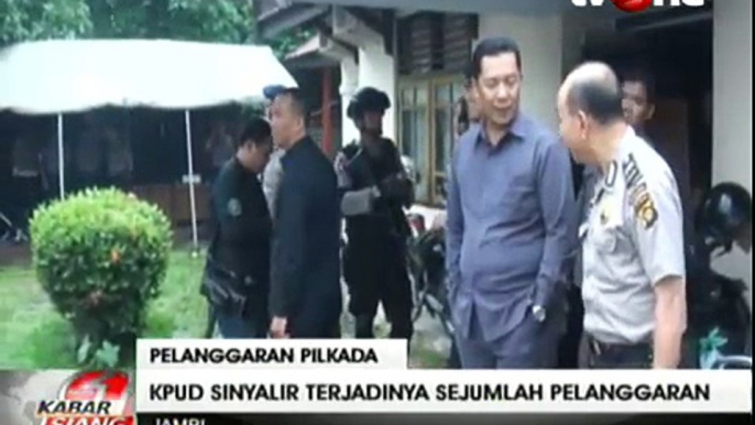 KPUD Sinyalir Terjadi Pelanggaran Berat di Pilkada Jambi