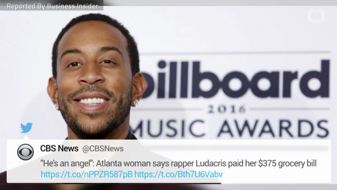 Ludacris Gives Back By Paying For Woman's Groceries