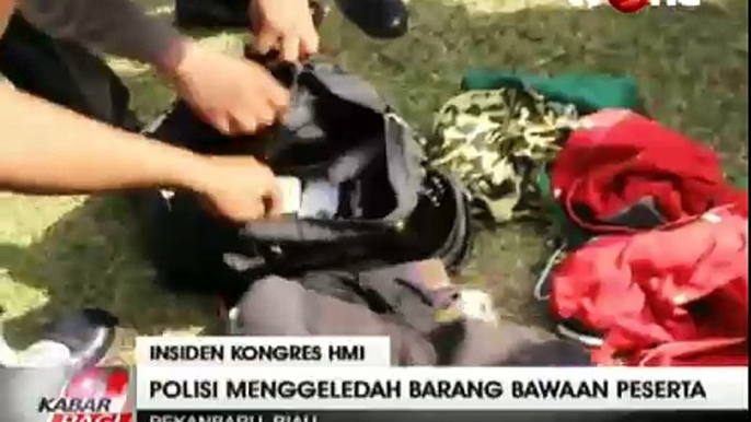 Polisi Razia Peserta Kongres HMI asal Makassar