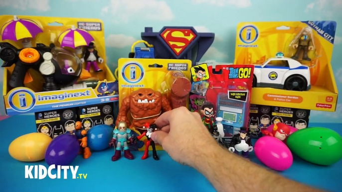 Imaginext Justice League Toys Mega Toy Opening with Imaginext Batman Toys & Batman Surpris