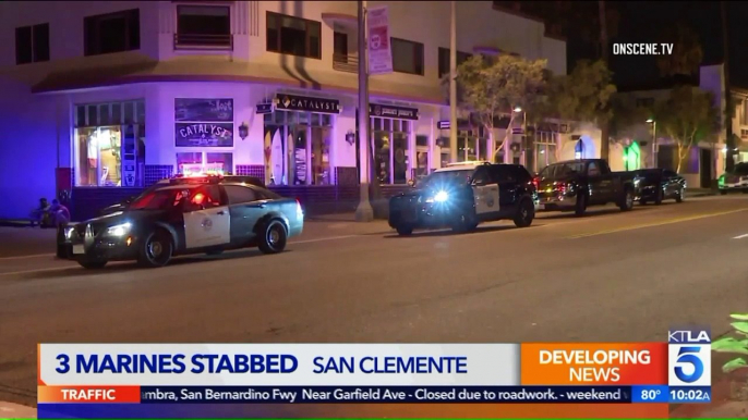 Suspect Arrested After Three Marines Stabbed During Fight Outside Southern California Bar