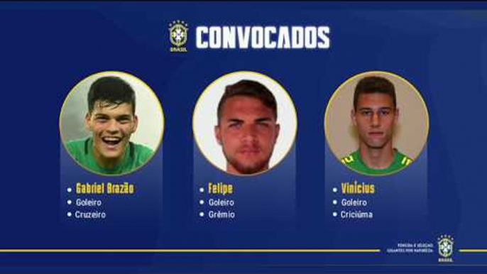 Seleção Brasileira Sub-20: convocação para os amistosos contra Japão e México