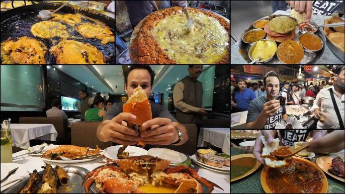 Indian Street Food in Mumbai - 400 Egg BIGGEST Scrambled Eggs + BEST Seafood in Mumbai, India!!!