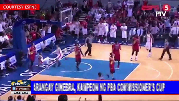 SPORTS BALITA: Barangay Ginebra, kamperon ng PBA Commissioner's Cup