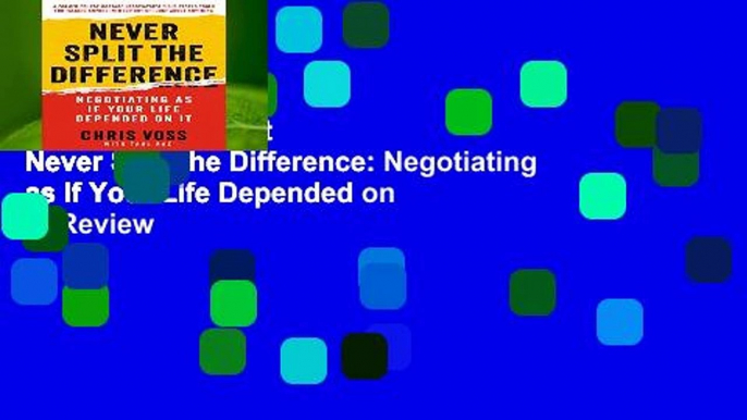 Popular to Favorit  Never Split the Difference: Negotiating as If Your Life Depended on It  Review