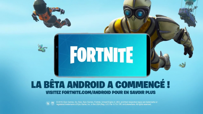 Trailer - Fortnite Battle Royale - Gameplay sur Android