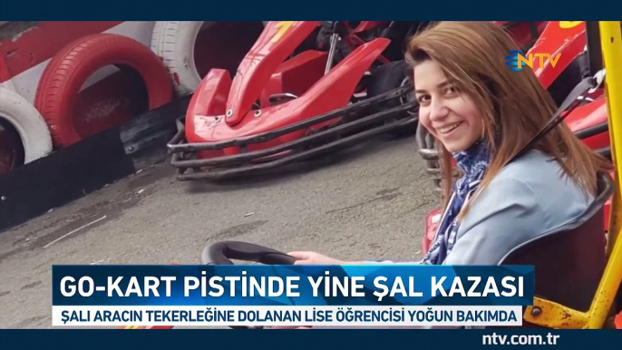 Go-kart pistinde yine şal kazası (Lise öğrencisi yoğun bakımda)