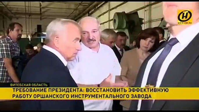 "Зачем в траву класть асфальт?!" Лукашенко устроил РАЗГРОМ зажравшимся чиновникам! Батька в ударе!