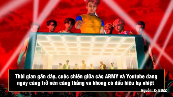 Sau vụ đánh giá Youtube 1 sao, 1 channel khủng của ARMY và hàng loạt video trăm triệu view của BTS bất ngờ bị xóa sổ