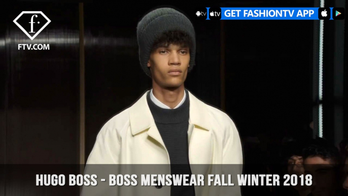 BOSS Menswear Fall Winter 2018 Runway Show at New York Fashion Week Mens | FashionTV | FTV