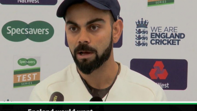 Kohli expects England to hit back at Rose Bowl