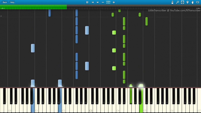 Alan Walker Faded (Piano Cover) by LittleTranscriber