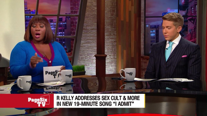 .@RKelly released a new, 19-minute long song called #IAdmit that's lyrics have shocked the world! #PageSixTV's @BevySmith admits she is NO fan of the R&B singer!