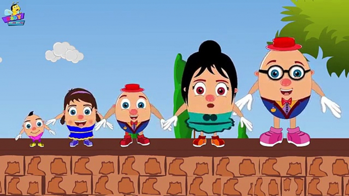 Humpty Dumpty Finger Family Nursery Rhyme | Finger Family Songs | Humpty Dumpty Family