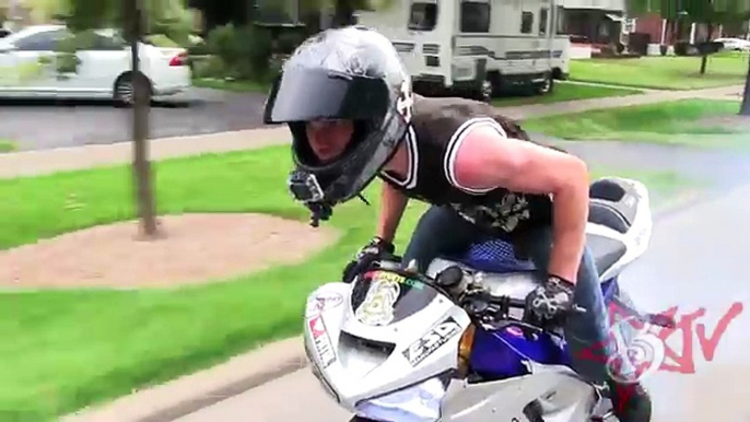 INSANE Street Bike Stunts CRAZY Highway WHEELIE + DRIFT Motorcycle TRICKS Riders Are Famil