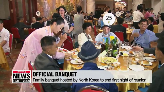 Reunion participants have dinner with their long-lost relatives for first time in over six decades