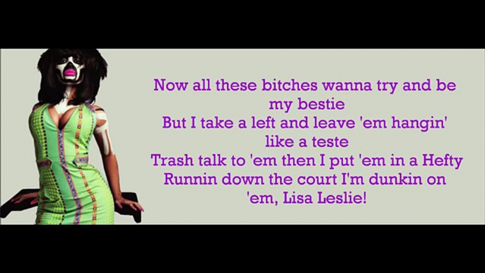 Nicki Minaj My Chick Bad Verse Lyrics Video