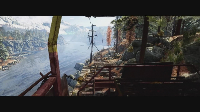 Trailer - Metro Exodus - Exploration sur un chariot en terres dévastées