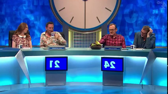 8 Out Of 10 Cats Does Countdown S11  E07 David Mitchell, Cariad Lloyd, Russell      Part 02