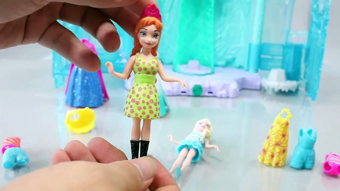 Disney Princess Frozen Elsa Anna Dolls with dresses Toys 겨울왕국 엘사 안나 인형 장난감