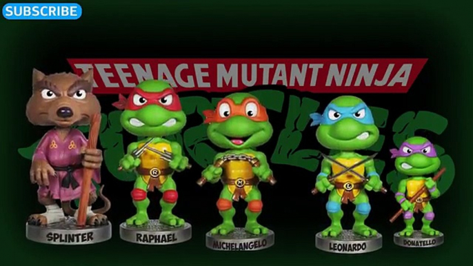 DADDY FINGER TEENAGE MUTANT NINJA TURTLES TMNT Leonardo, Raphael, Michaelangelo, Splinter,