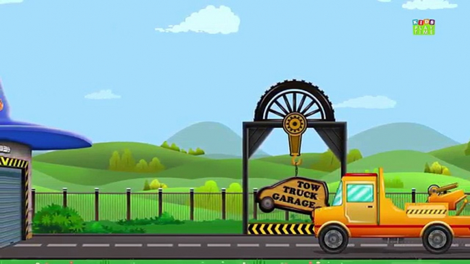 Police Bike | Rusty Garage | Car Repair | Video For Kids