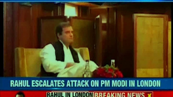 rahul gandhi, rahul gandhi in london, rahul gandhi speech today,rahul gandhi speech, Rahul Gandhi attacks PM Modi, Rahul Gandhi attacks PM Modi in London, Rahul Gandhi vs PM Modi, Rahul Gandhi escalates attack on PM Modi in London