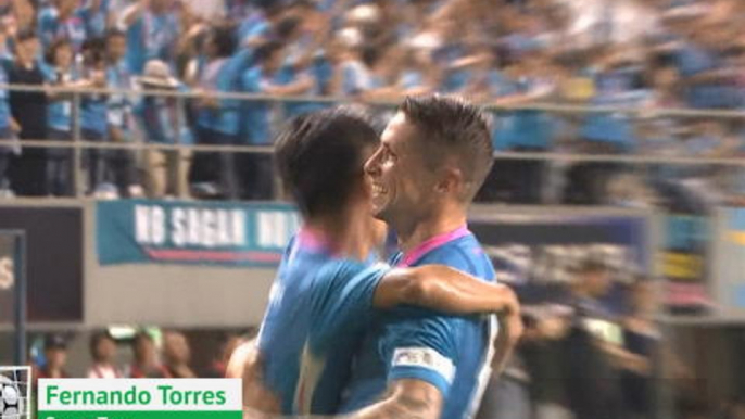 Torres nets first league goal in Sagan win