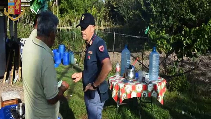 Controlli straordinari della Polizia di Stato al campo nomadi di Via dell’Albuccione ed al CAR