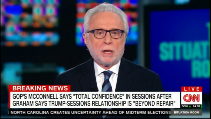 GOP's Mcconnell Say's "Total Confidence" in Sessions After Graham Says Trump-Sessions Relationship is "Beyond Repair". #BreakingNews #DonaldTrump #News #FoxNews