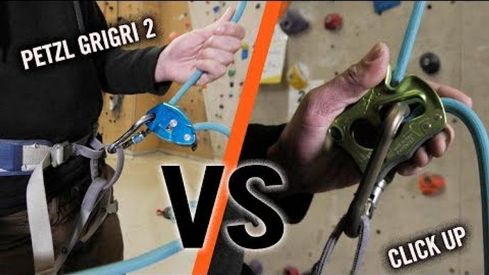 Click Up Vs GriGri - Battle Of The Belay Devices | Climbing Daily Ep.1143