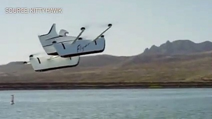 Flying car startup backed by Google founder offers test flights