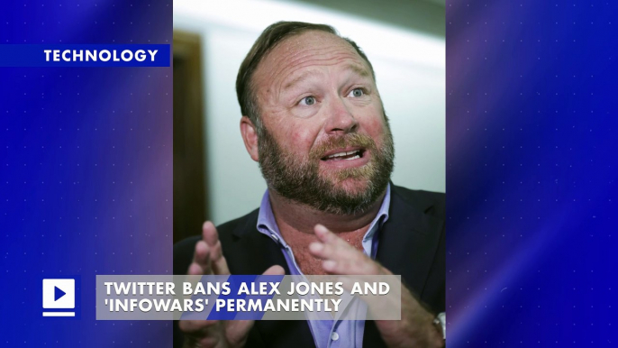 Twitter Bans Alex Jones and 'Infowars' Permanently