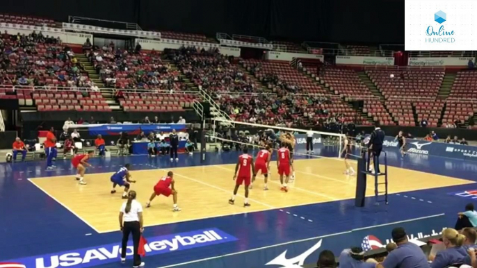 USA vs Cuba Men's  2015 - Volleyball Highlights