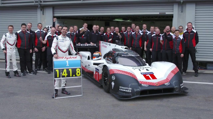 Faster than Formula One Course record at Spa-Francorchamps - Porsche 919 Hybrid Evo