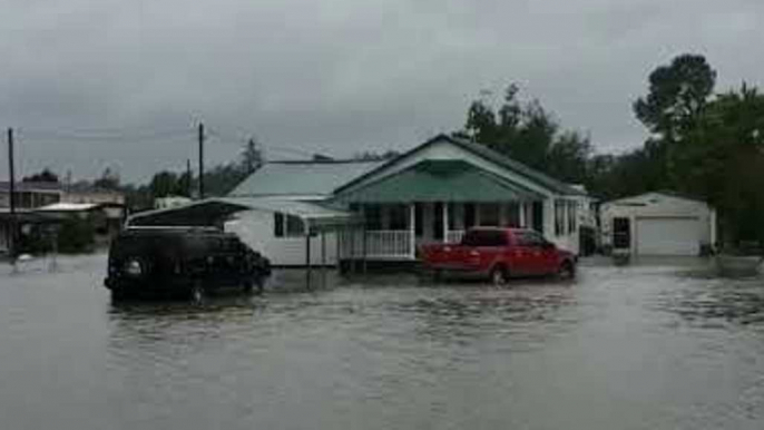 South Carolina Town's Streets Flooded