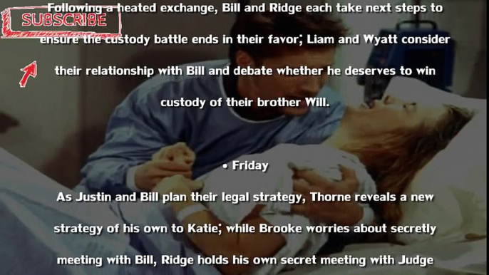 The Bold and The Beautiful Spoilers Things are going to happen in Next Weeks (February 17 To 21)