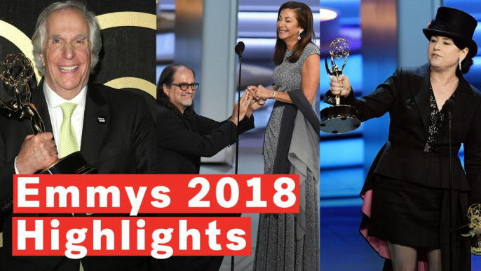 Highlights Of The 2018 Emmys: From Glenn Weiss' Proposal To Henry Winkler's First Award In 40 Years