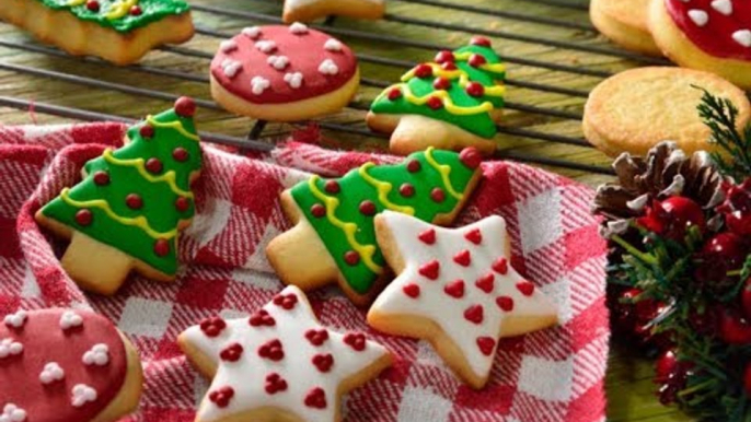 Galletas de Mantequilla Navideñas | Postre Navideño