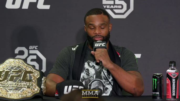 UFC 228: Tyron Woodley Post-Fight Press Conference - MMA Fighting