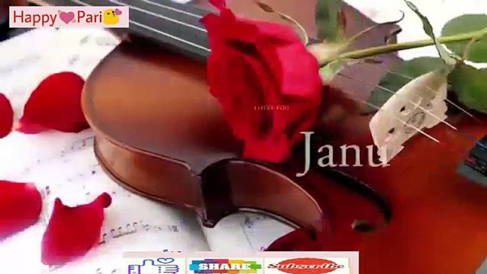 ♥️I love you janu ✔ beautiful song WhatsApp video status  Whatsapp love status_